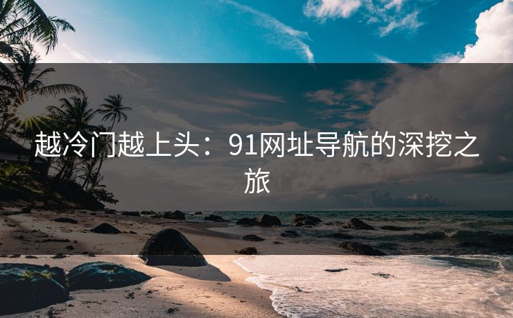越冷门越上头：91网址导航的深挖之旅